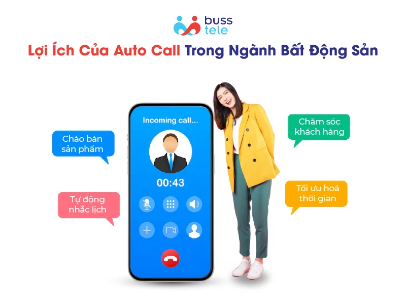 Lợi ích của Auto Call trong ngành Bất Động Sản