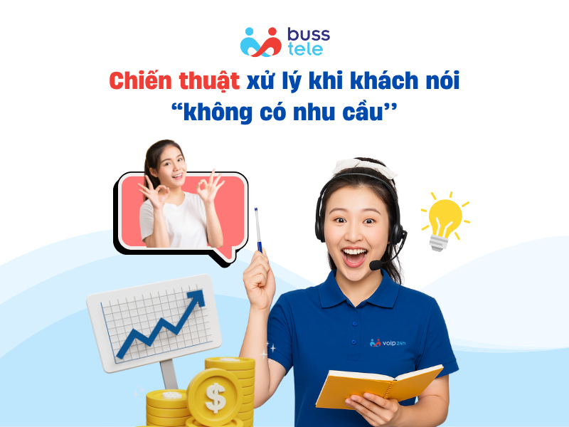 Chiến thuật xử lý khi telesale khách không có nhu cầu