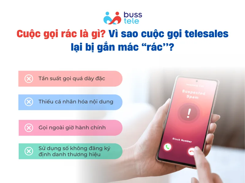 Cuộc gọi rác là gì? Vì sao cuộc gọi telesales lại bị gắn mác “rác”?